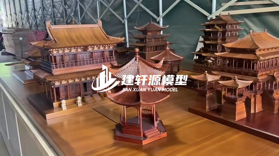 奉贤古建模型制作